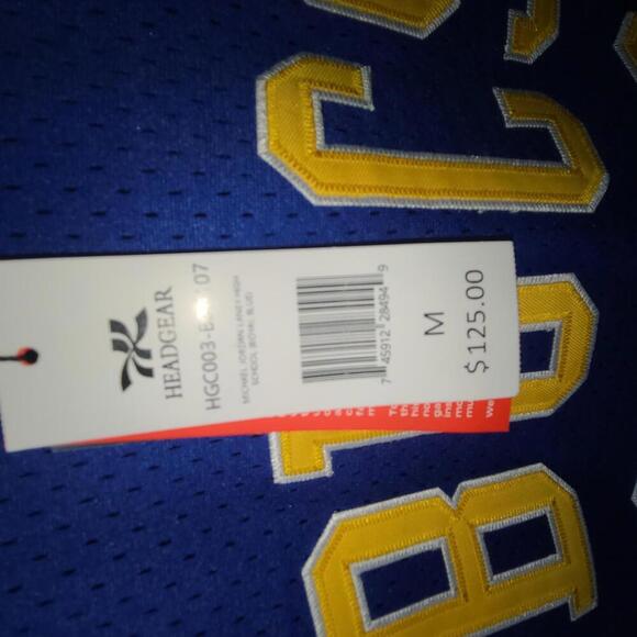 Vintage Michael Jordan Emsley A. Laney High School Basketball Jersey - Size Med - Picture 6 of 6